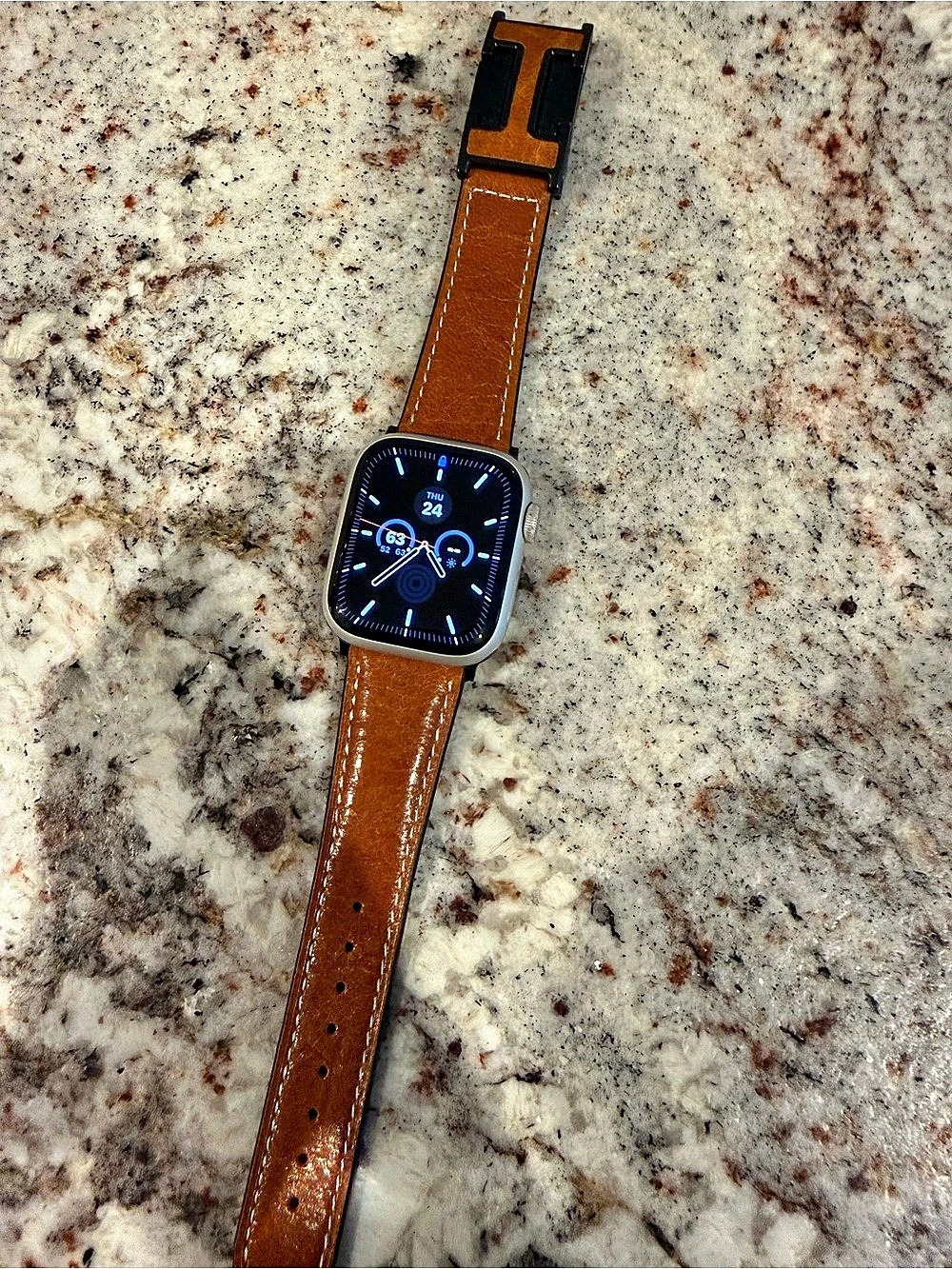 Brown Apple Watch Band size 38